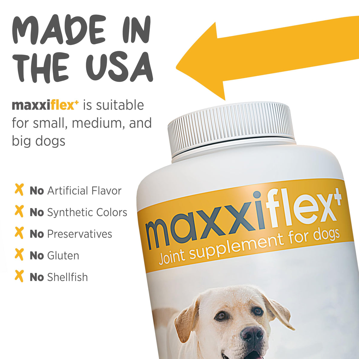 Dog Hip & Joint Support Glucosamine & Collagen 120ct Y34972