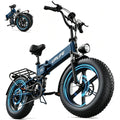 Folding Electric Bike 20" Fat Tire 1500W 48V 13AH T727073