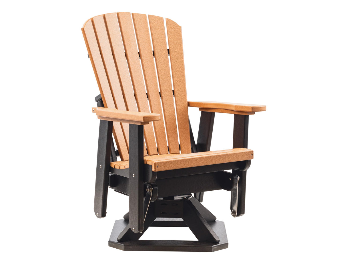 Poly Outdoor Adirondack Swivel Glider M3294