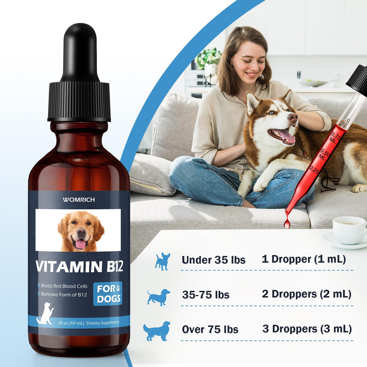 Vitamin B12 for Dogs L6059