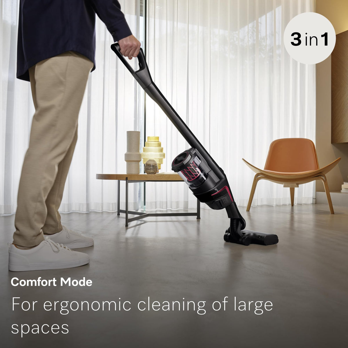 3-in-1 Cordless Stick Vacuum U47608