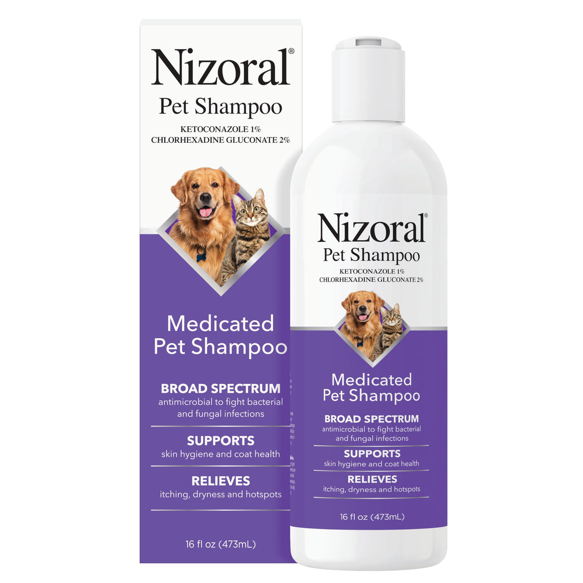 16 Oz Chlorhexidine Pet Shampoo J88133