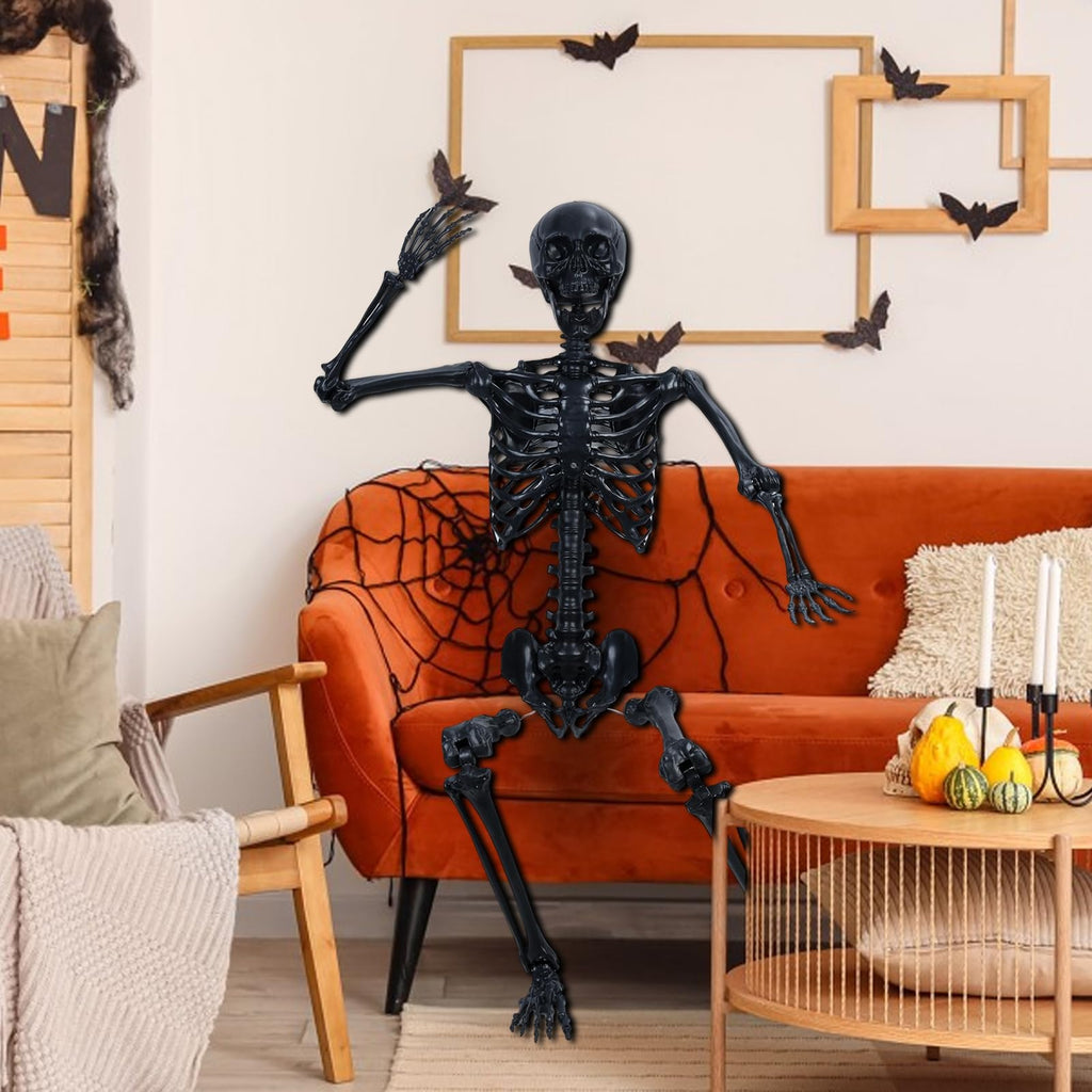 Life Size Posable Skeleton Prop W66506