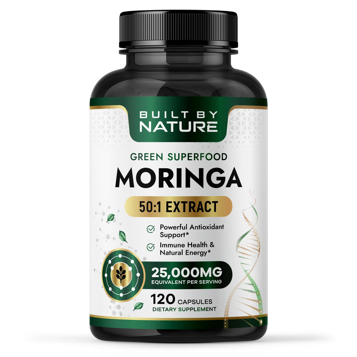 Moringa Supplement 500mg 120 Capsules R822870