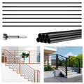 7 Pack 6 FT x 5/8 inch Aluminum Horizontal Baluster with Drill Bit T328848