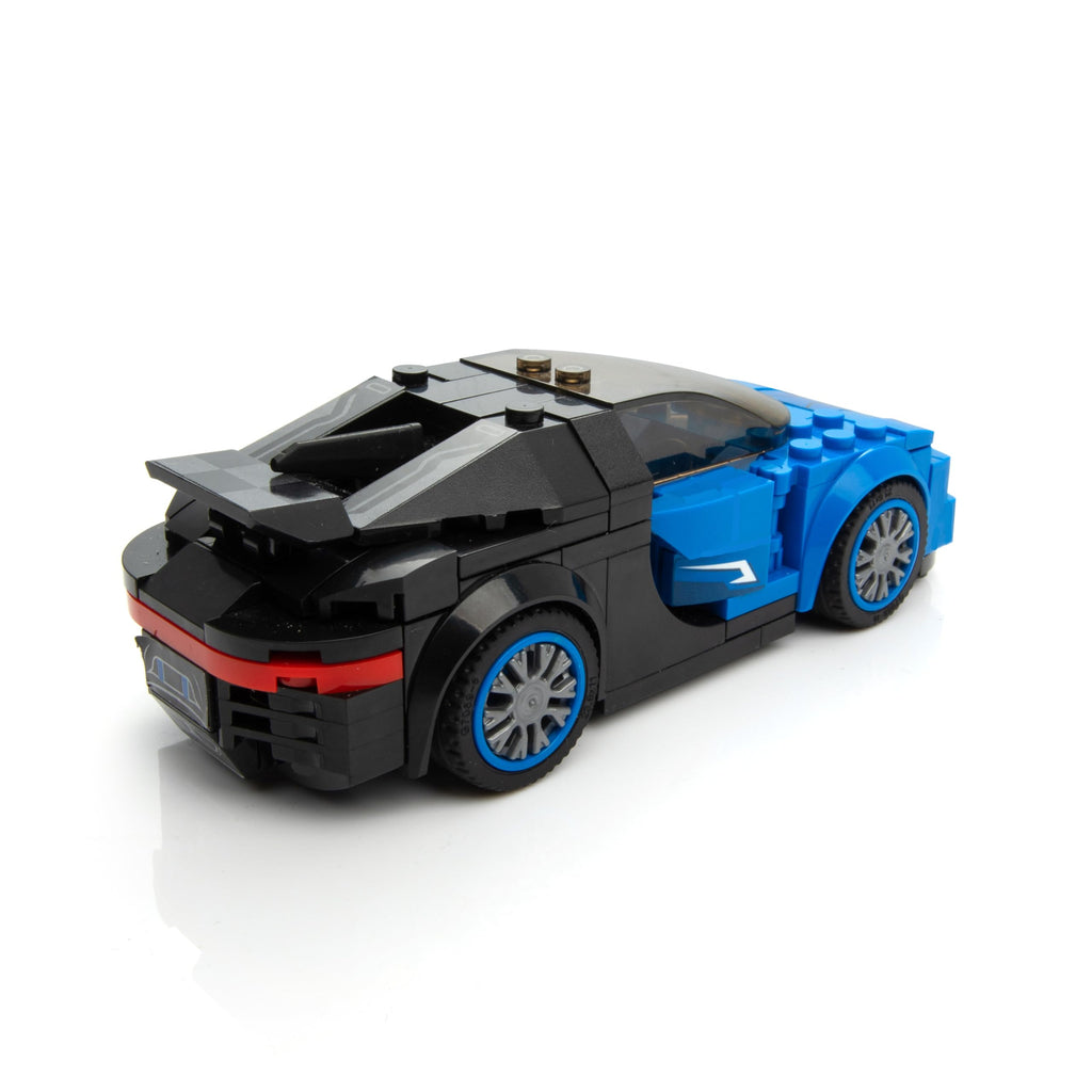 Blue 237 Pieces Racing Car Building Block Set A546376