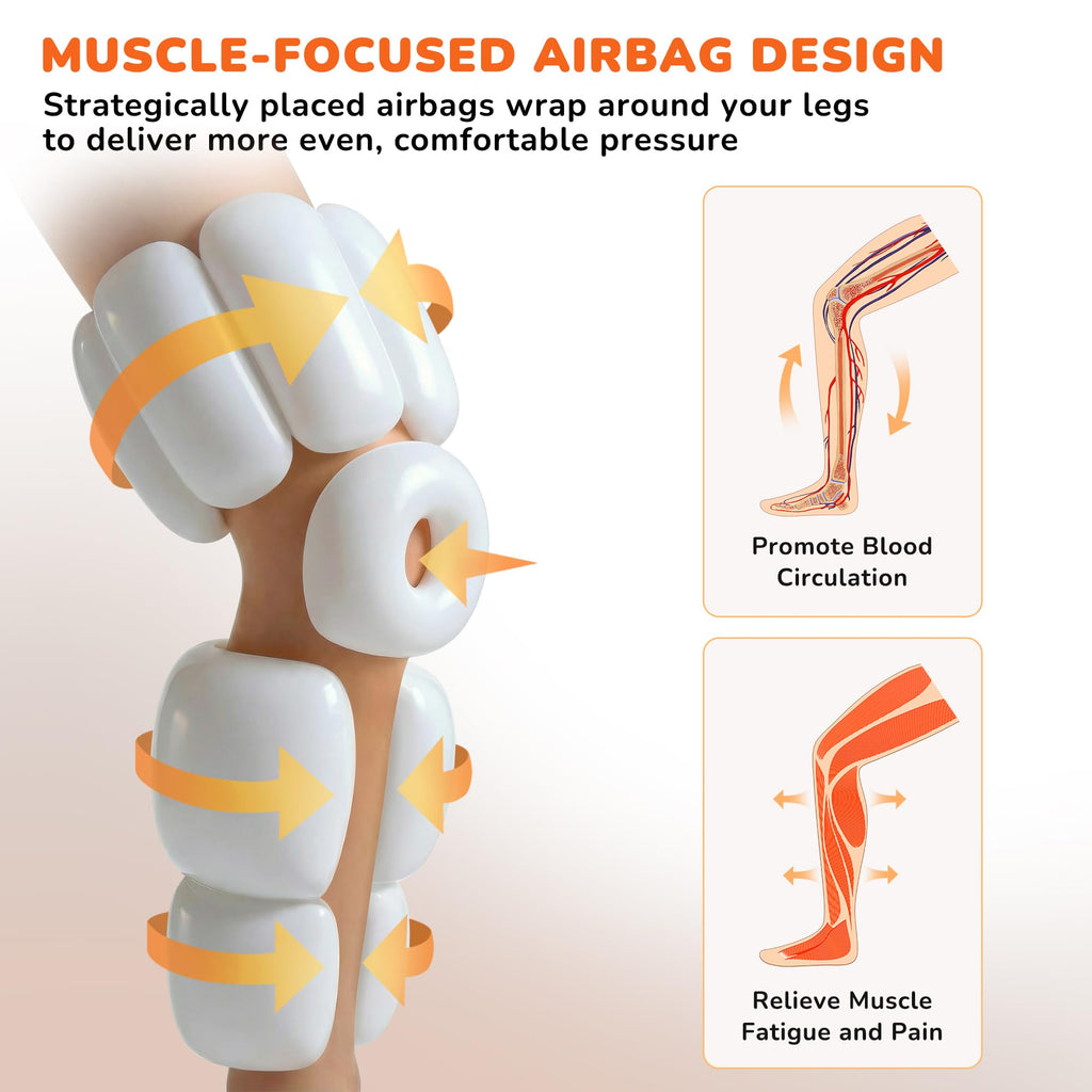 Air Compression Leg Massager with Heat S16509