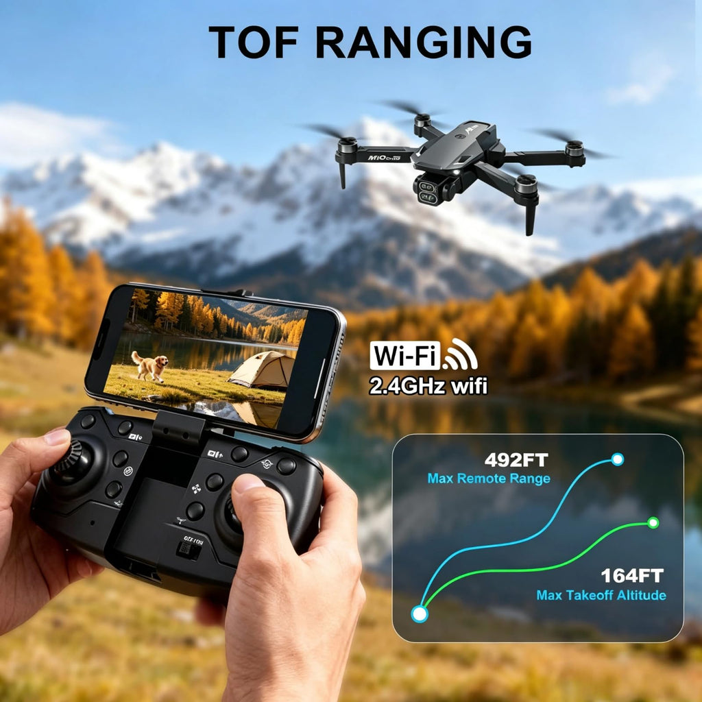 1080P HD Foldable Drone with Camera H63723