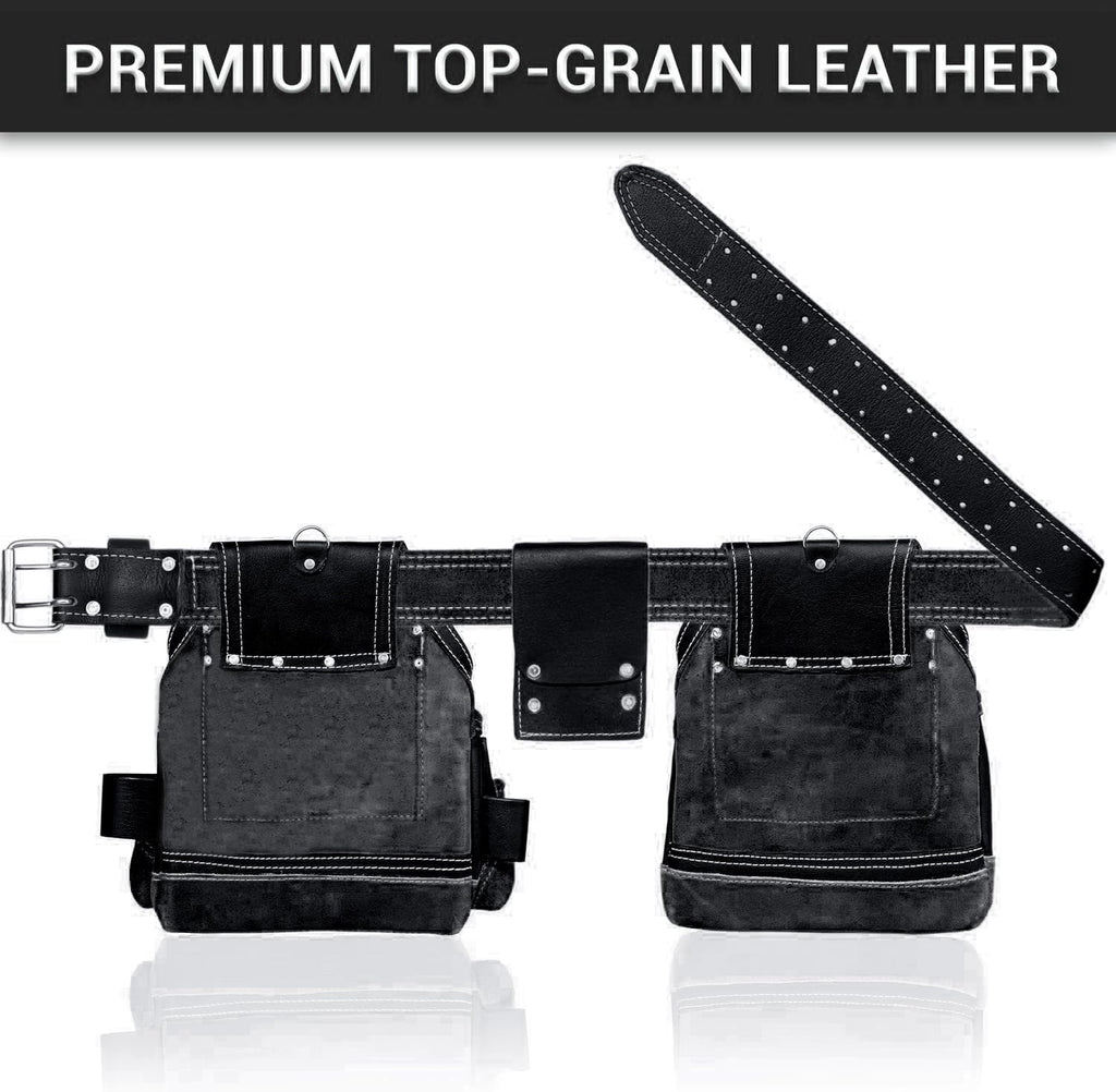 Leather 16 Pocket Tool Belt U158482