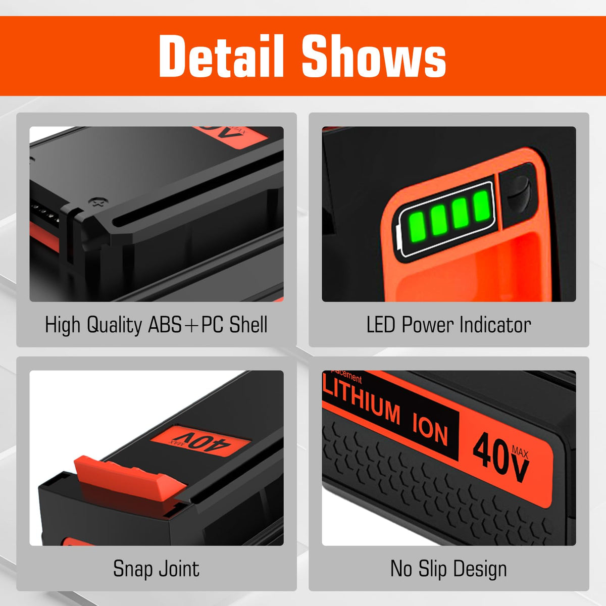 4Ah Replacement Battery B388889