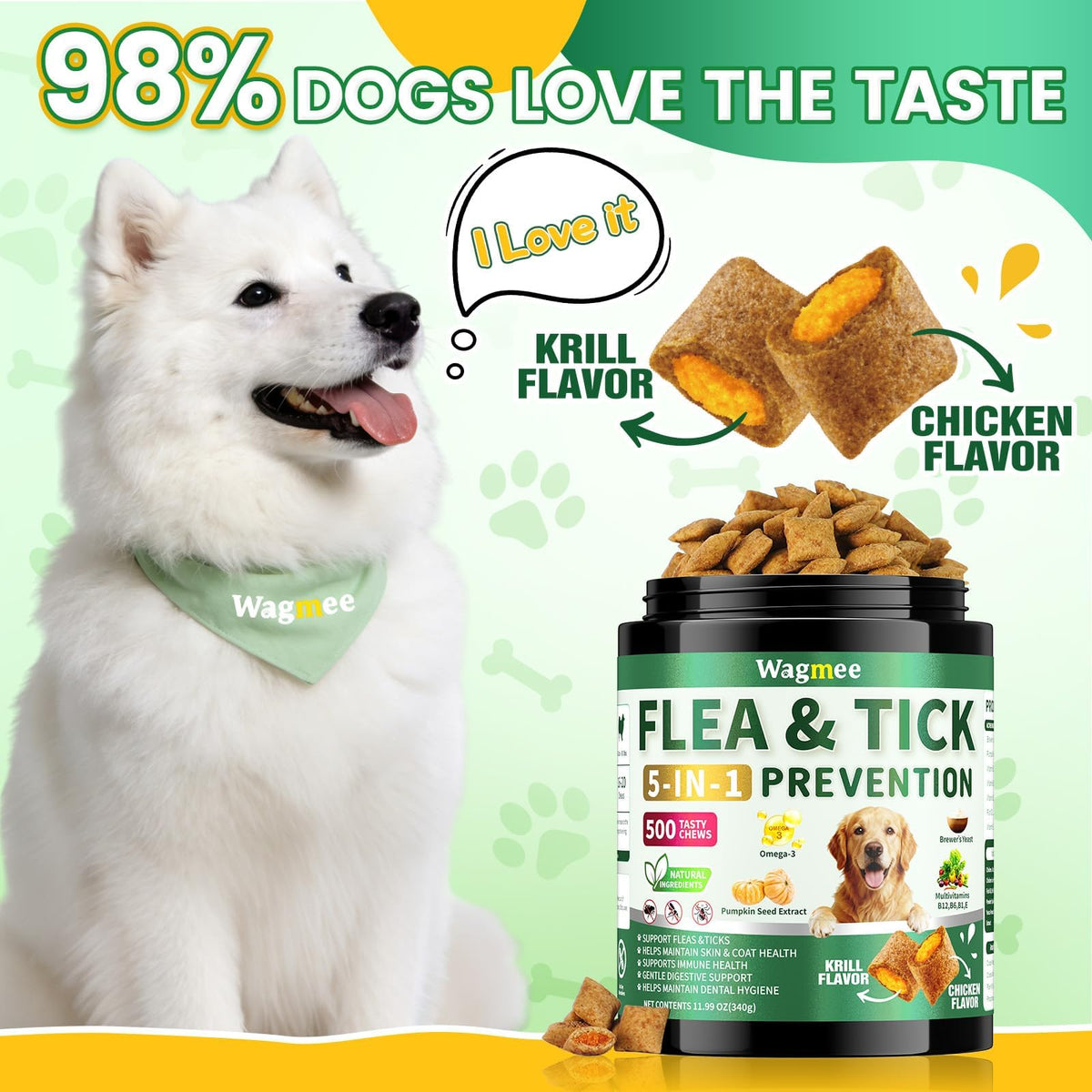 Chicken Flavor Soft Chews O32694