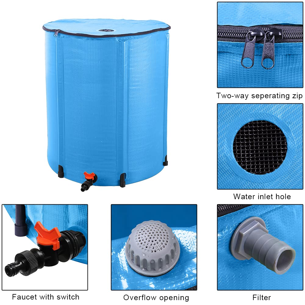 Folding 50 Gallon Water Storage Container L102