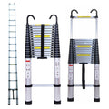 20.34 FT Aluminum Telescoping Ladder 330 Lb Capacity U528