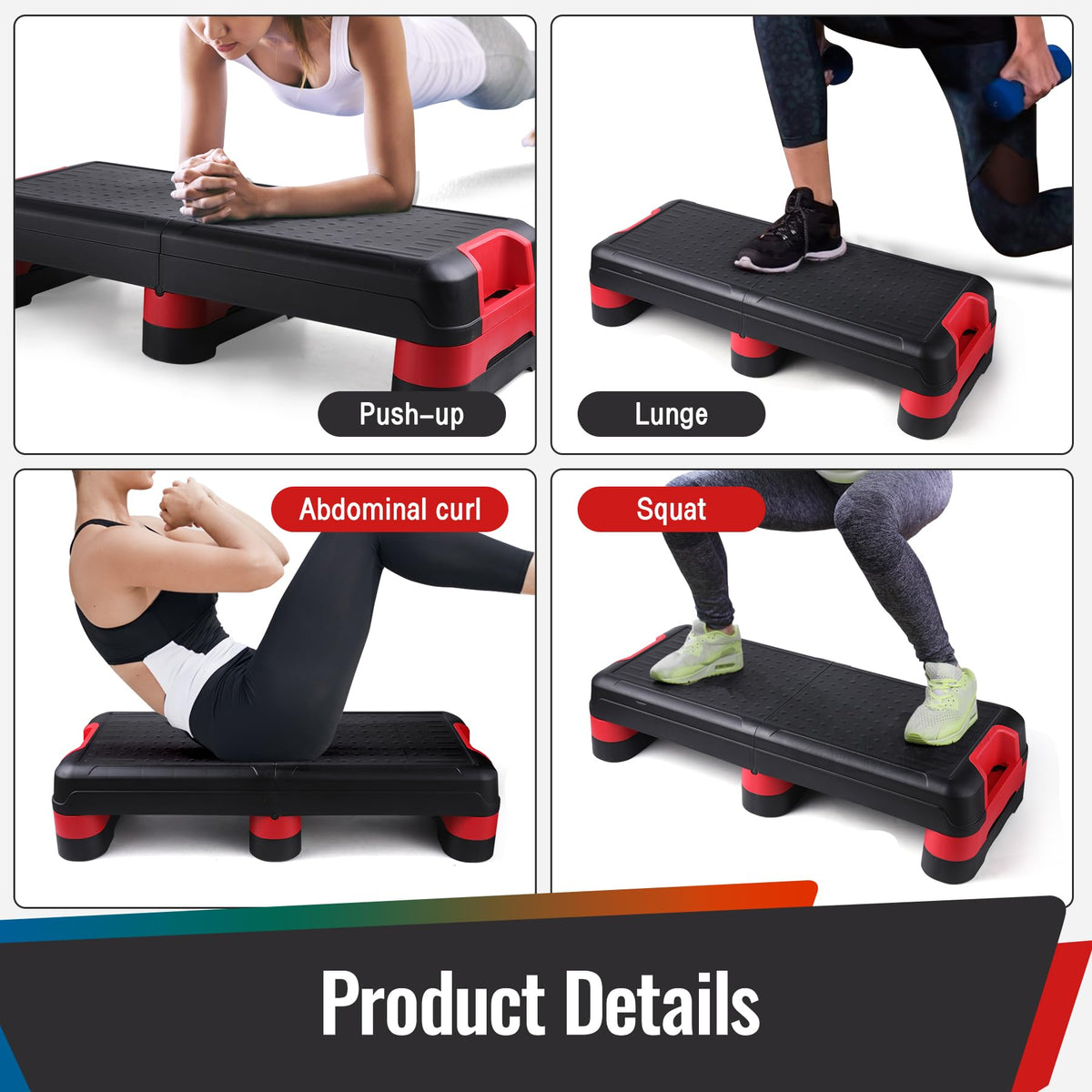 33.5" Foldable Aerobic Step Platform G424069