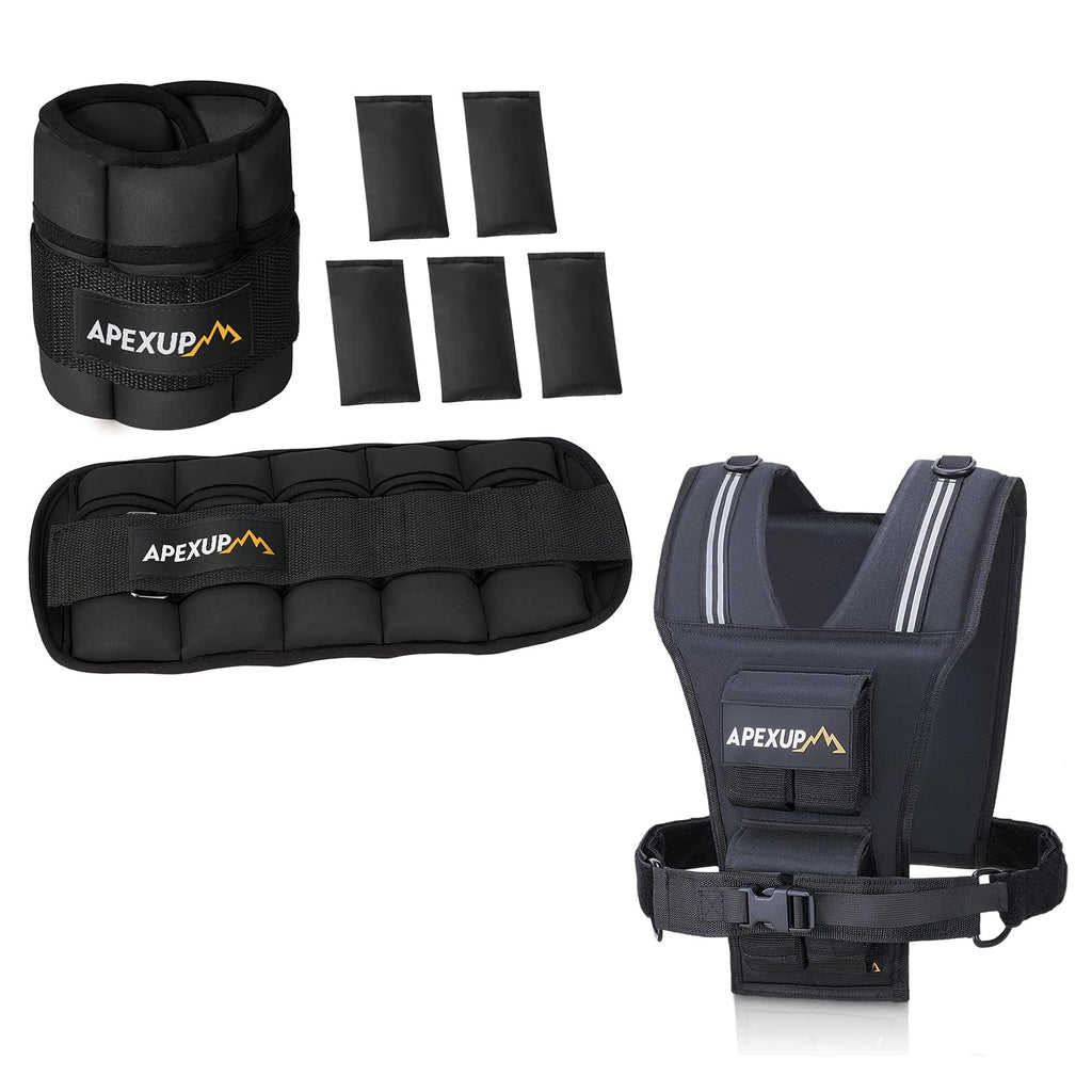 Adjustable Ankle Weights and Weighted Vest V667664