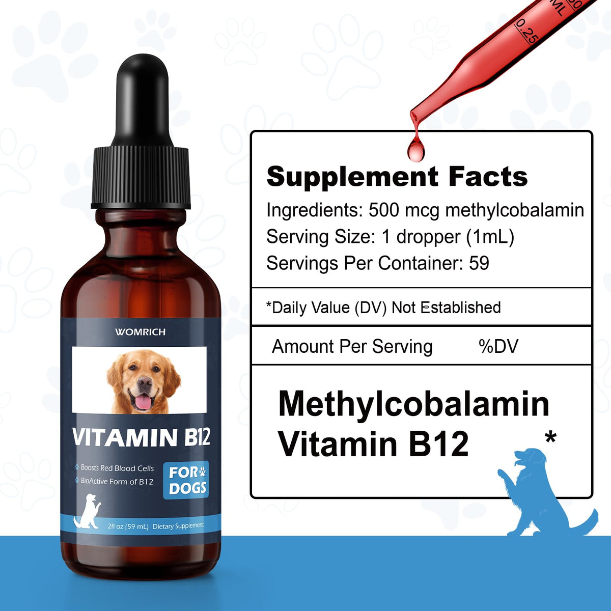 Vitamin B12 for Dogs L6059