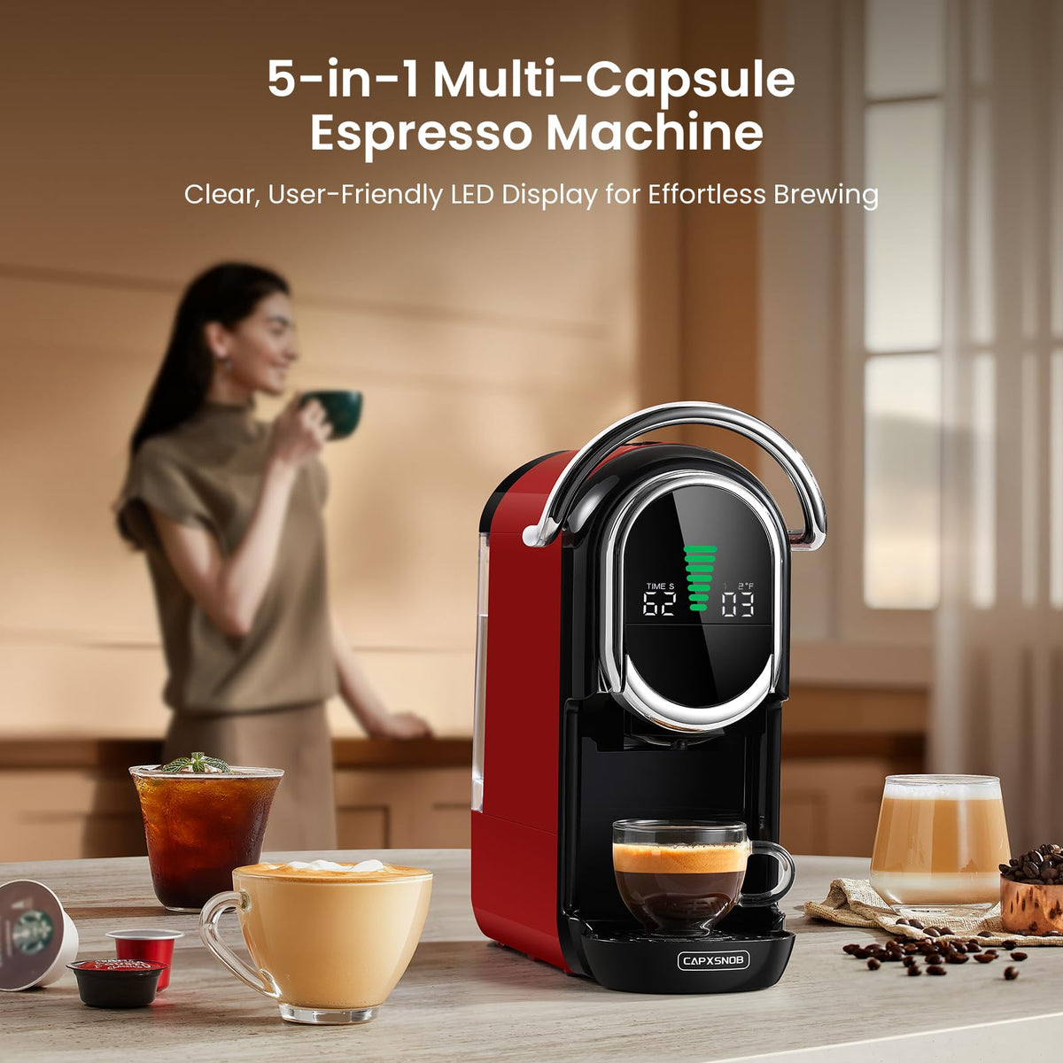 5 in 1 Espresso Machine N837170