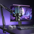 Wireless RGB Condenser Microphone with Boom Arm B816