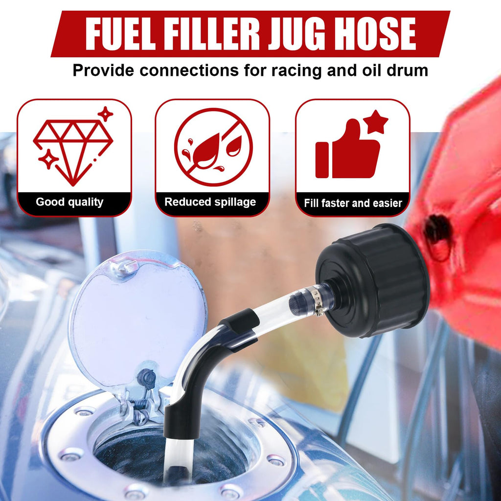5 Gallon Fuel Jug Hose and Cap Kit M97453