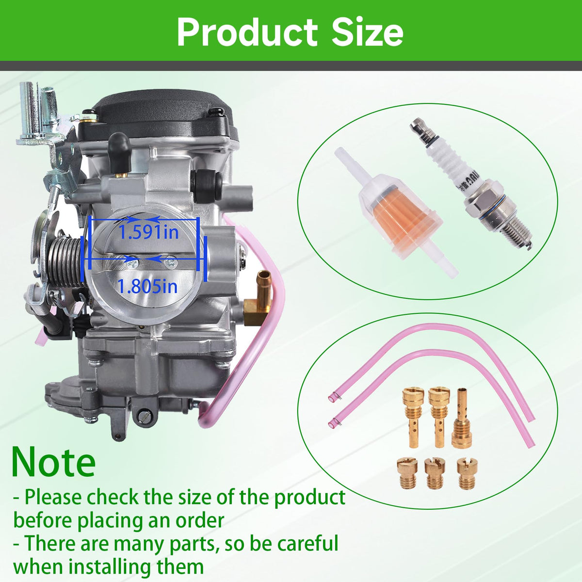 40mm Carburetor Replacement Q8460