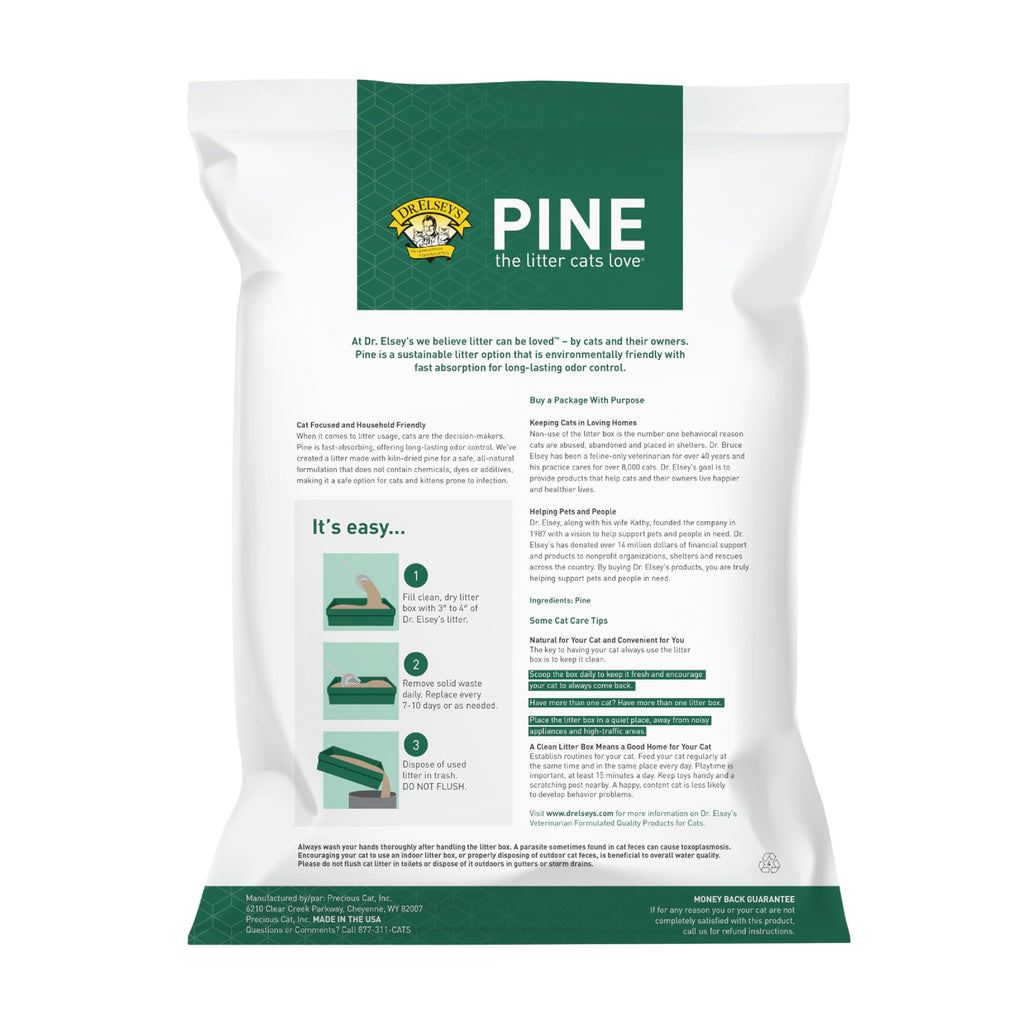 All-Natural Kiln-Dried Pine Cat Litter 40 lb. Bag Z499269