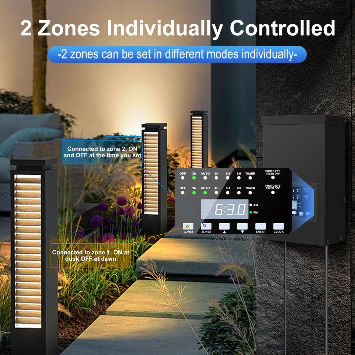 200W Low Voltage Landscape Lighting Transformer V5217