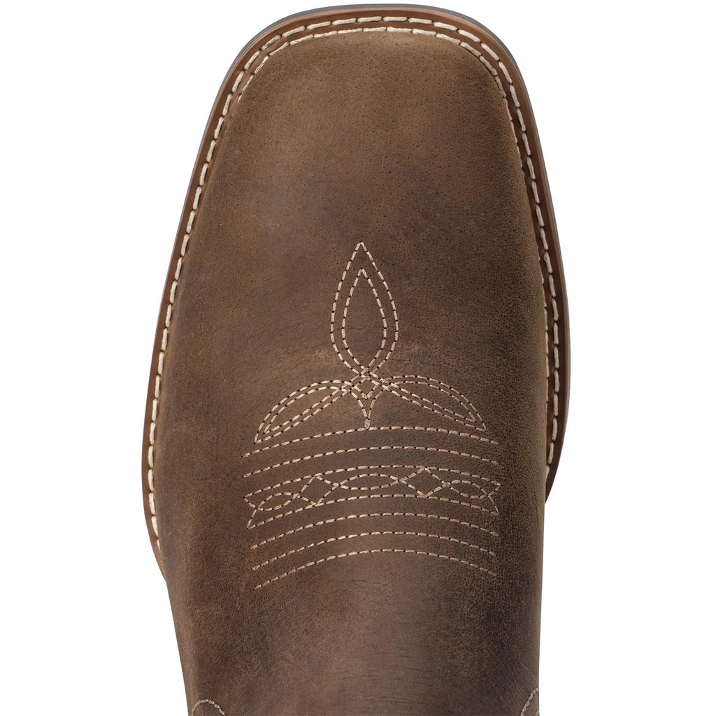 Western Cowboy Boots Square Toe Chelsea Ankle Boots Y35183