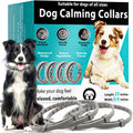 4 Packs Adjustable Dog Calming Collar Grey G326