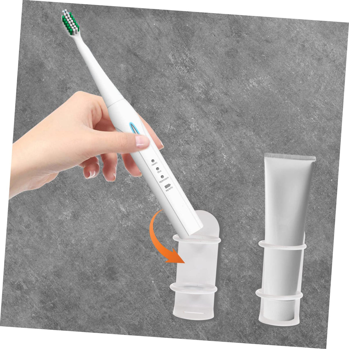 Wall Mount Toothbrush Holder 2 Pack Iron R305433