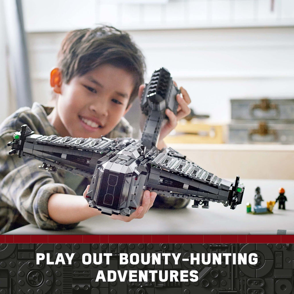 Buildable Toy Starship with Minifigure and Droid Figure O17067