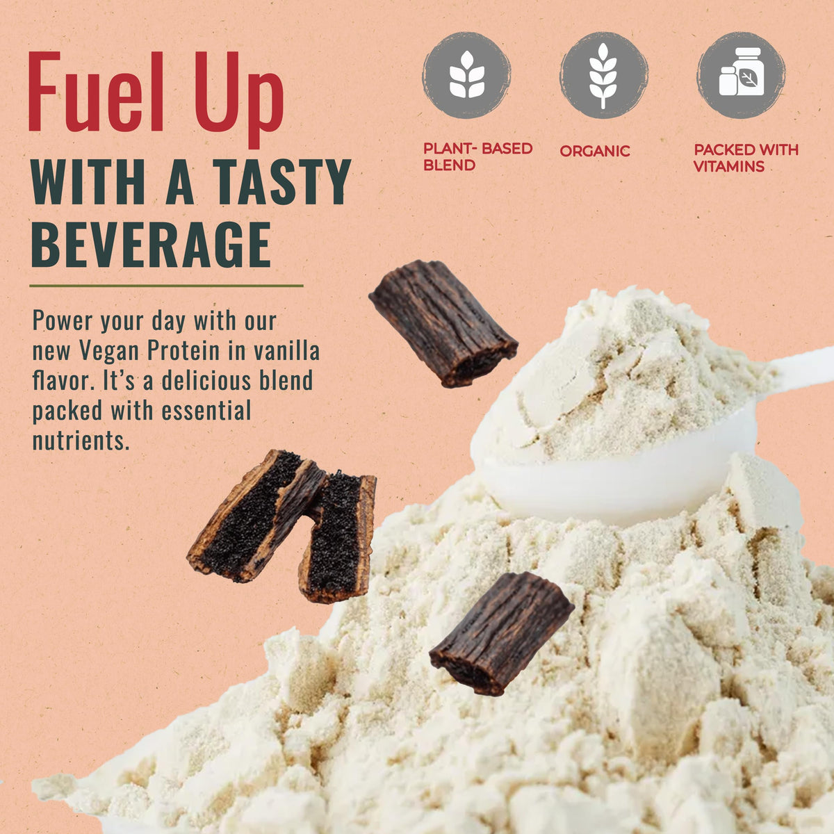 Vegan Protein Powder Vanilla P708228