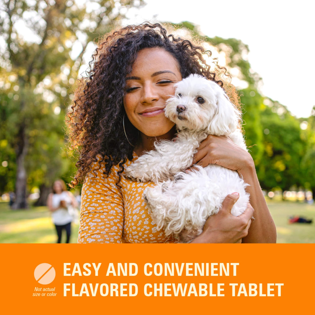 7 Way DeWormer and Flea and Tick Prevention for Small Dogs 6 Count S2431
