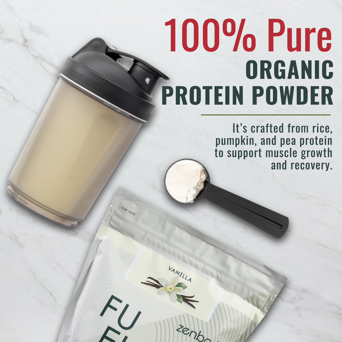 Vegan Protein Powder Vanilla P708228