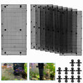 Fish Tank Divider with Suction Cups Adjustable Aquarium Isolation Board W523