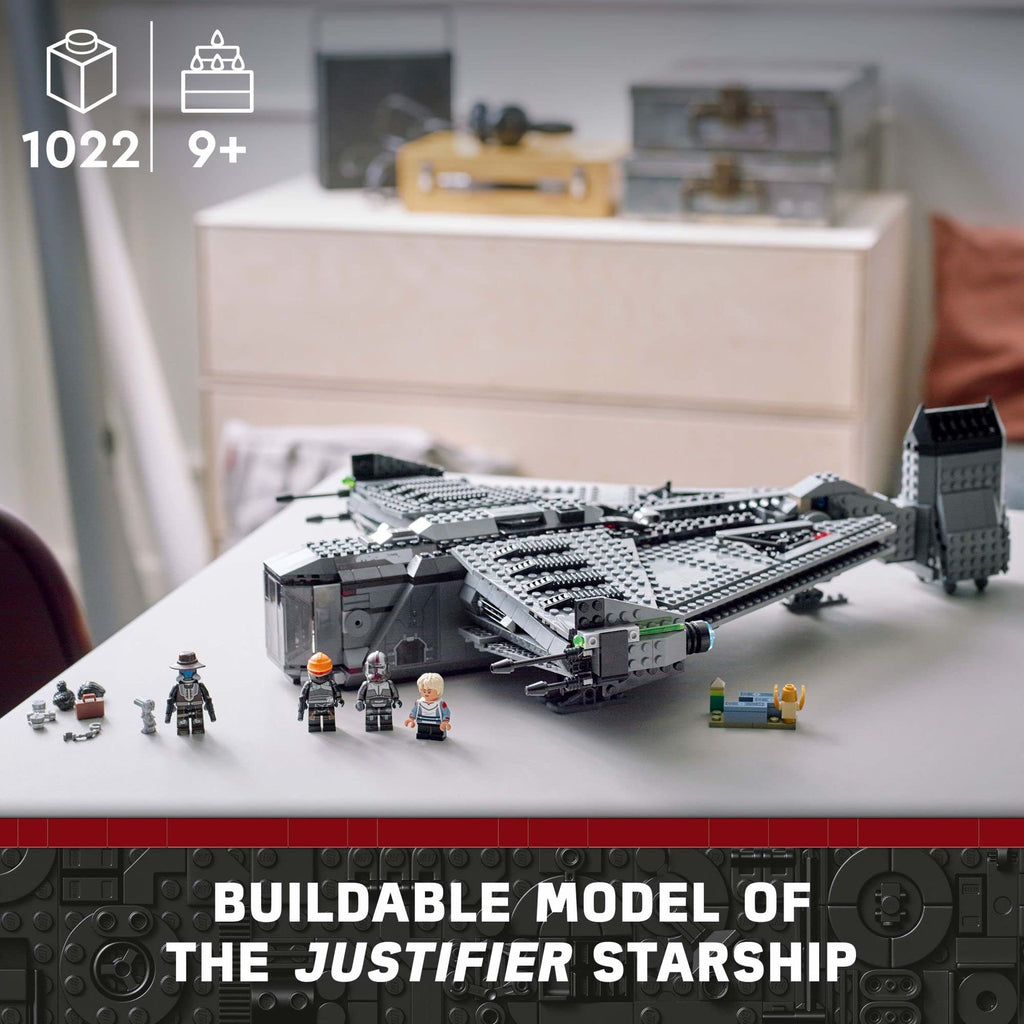 Buildable Toy Starship with Minifigure and Droid Figure O17067