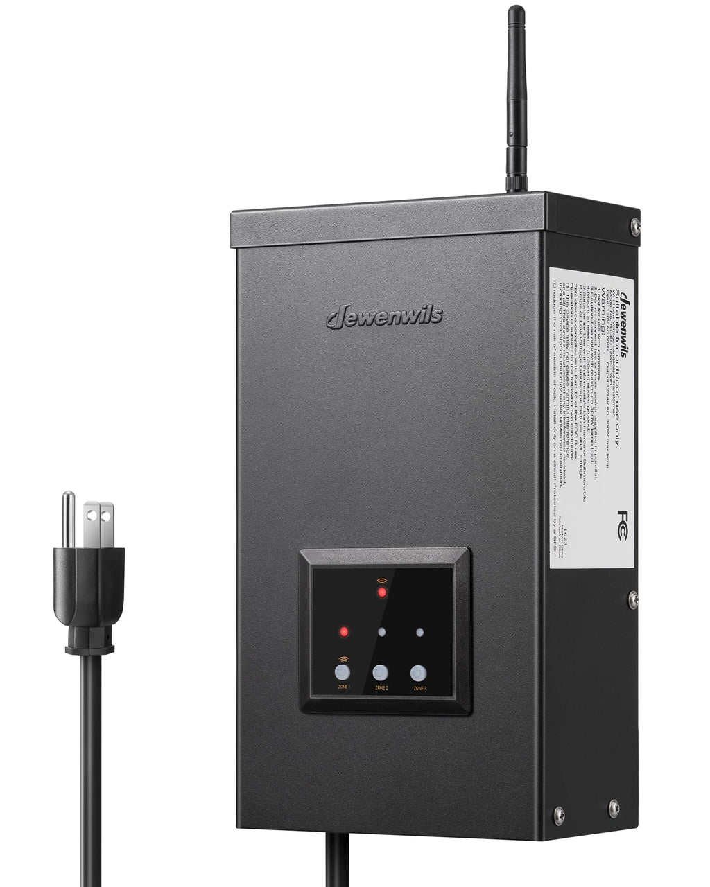 300W Low Voltage Landscape Transformer with Timer K317