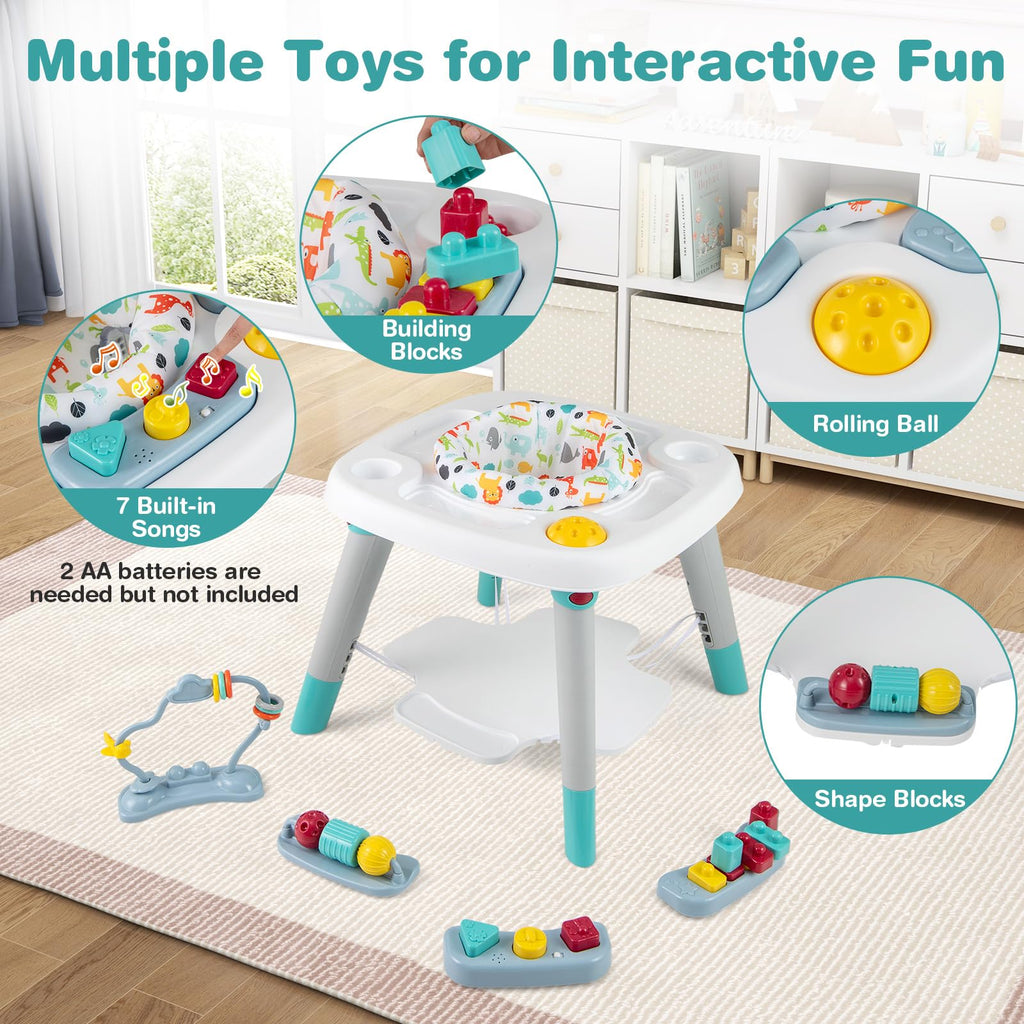 6-in-1 Baby Activity Center with Rotating Seat D12344