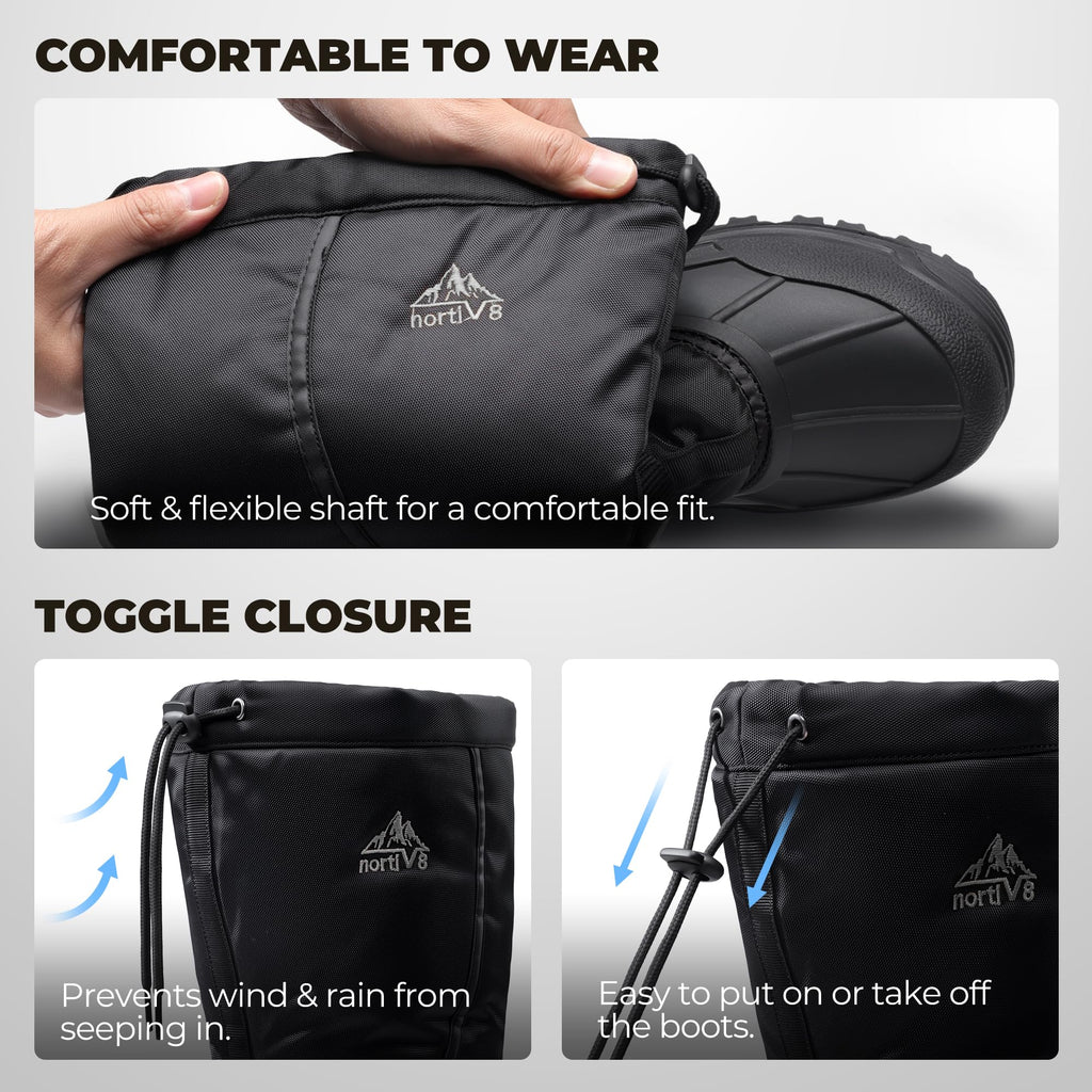 Waterproof Insulated Winter Snow Boots F29792