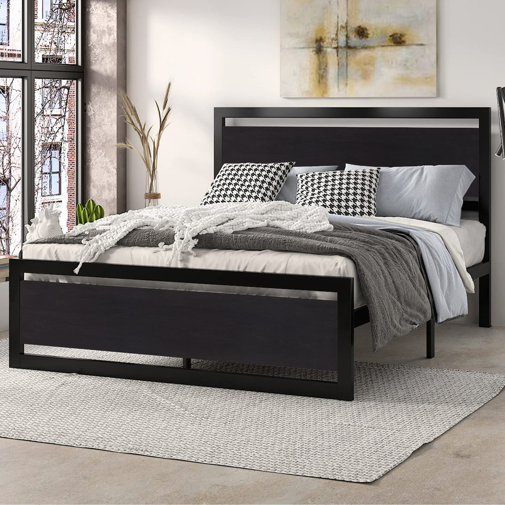 Queen Size Bed Frame with Headboard R966565