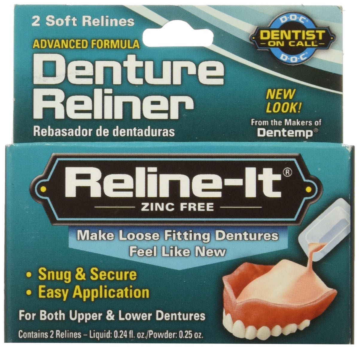 Denture Reliner Kit Pack of 2 B217