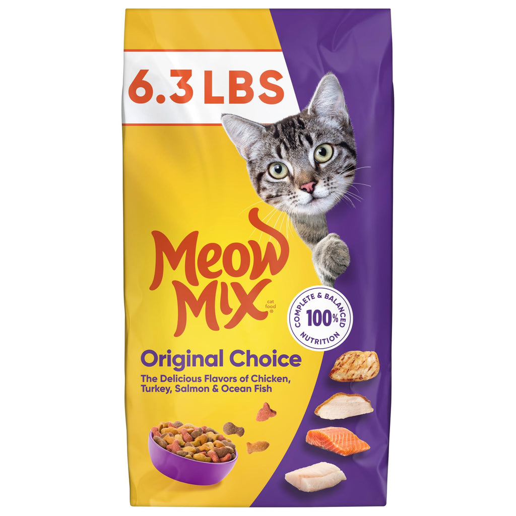 Dry Cat Food 6.3 Pound Bag Z920433