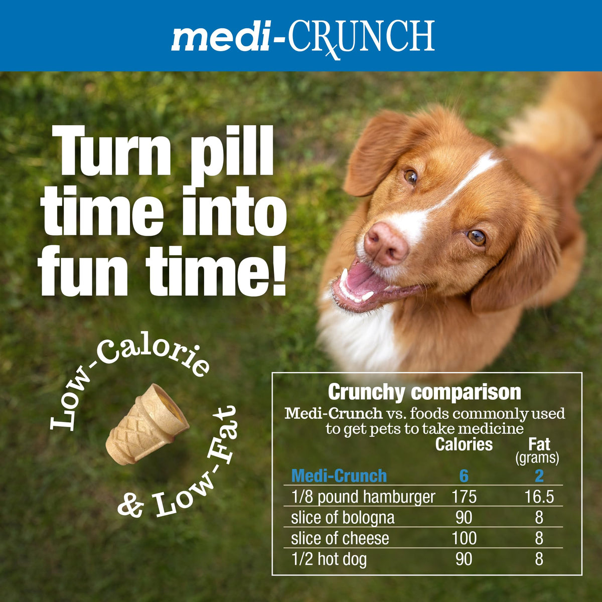 Peanut Butter Dog Pill Treats 180 Count U96211