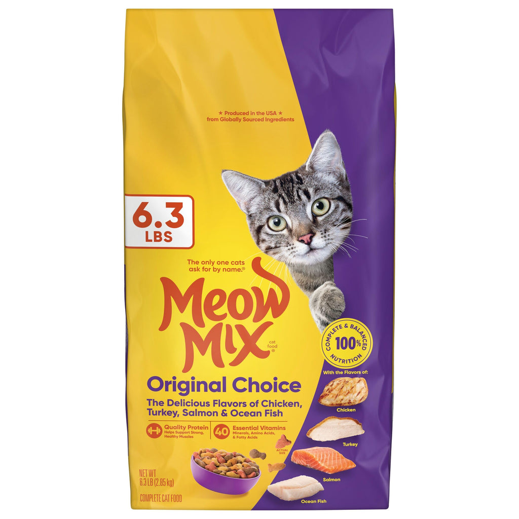 Dry Cat Food 6.3 Pound Bag Z920433