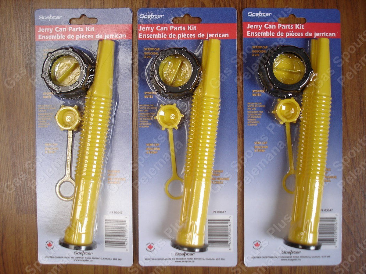 Gas Can Parts 4 Pcs Spout Kits Q629