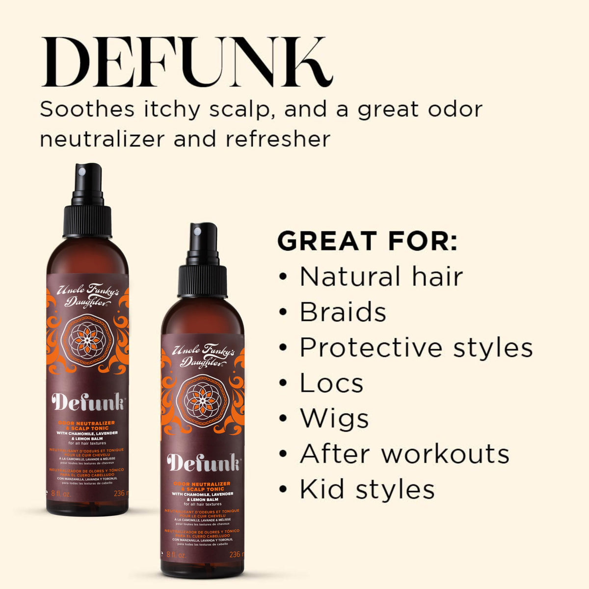 8 oz Hair Odor Neutralizing Tonic H47239
