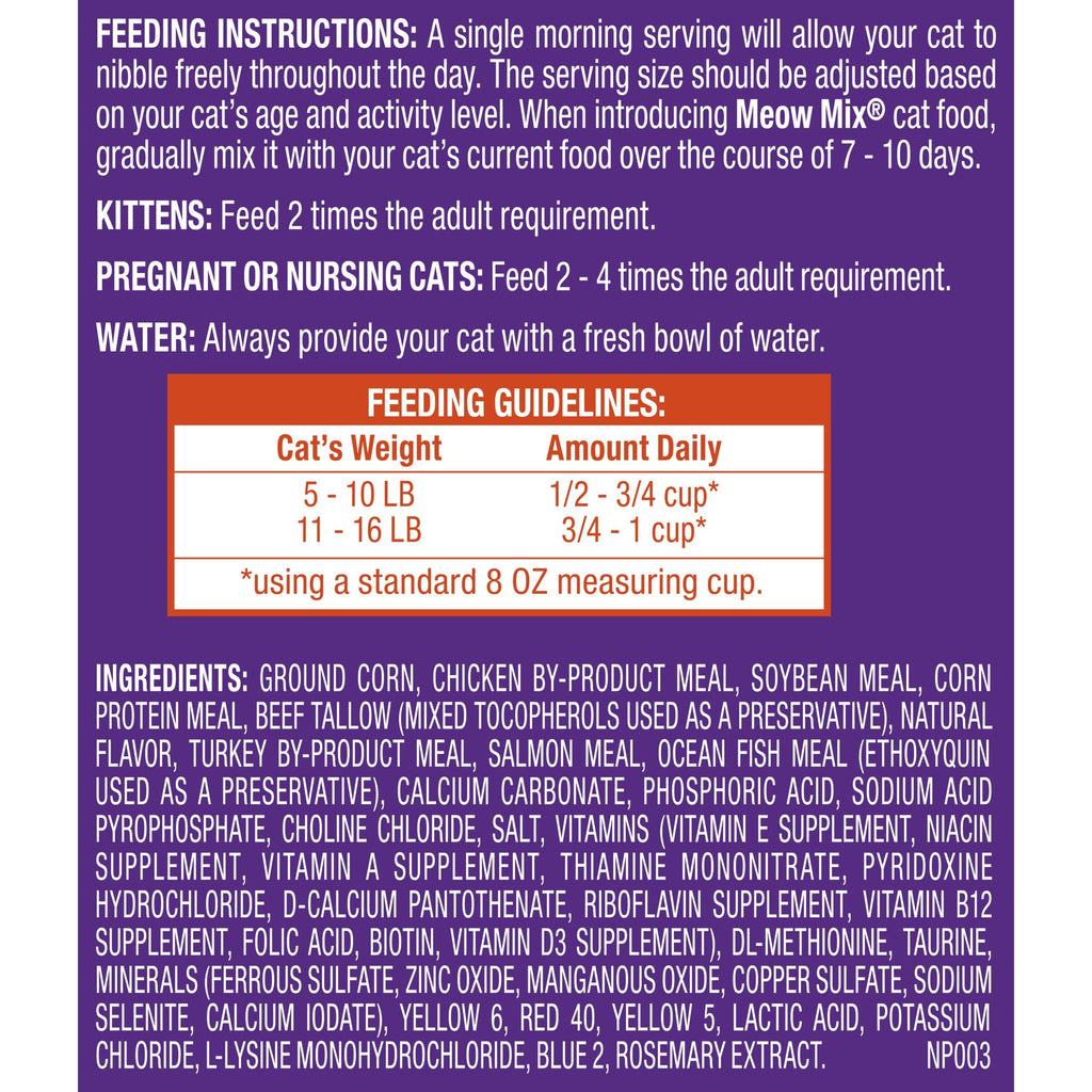 Dry Cat Food 6.3 Pound Bag Z920433