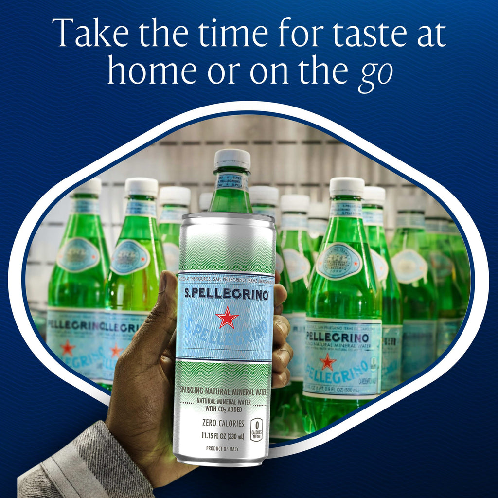 Sparkling Natural Mineral Water 11.15 Fl Oz 8-Pack K44987