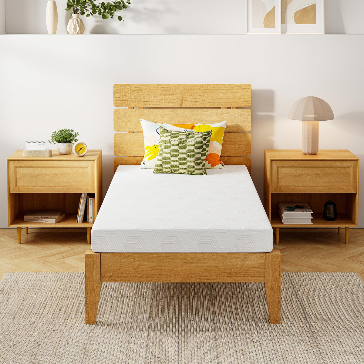 5 Inch Cooling Gel Memory Foam Twin Mattress P8428