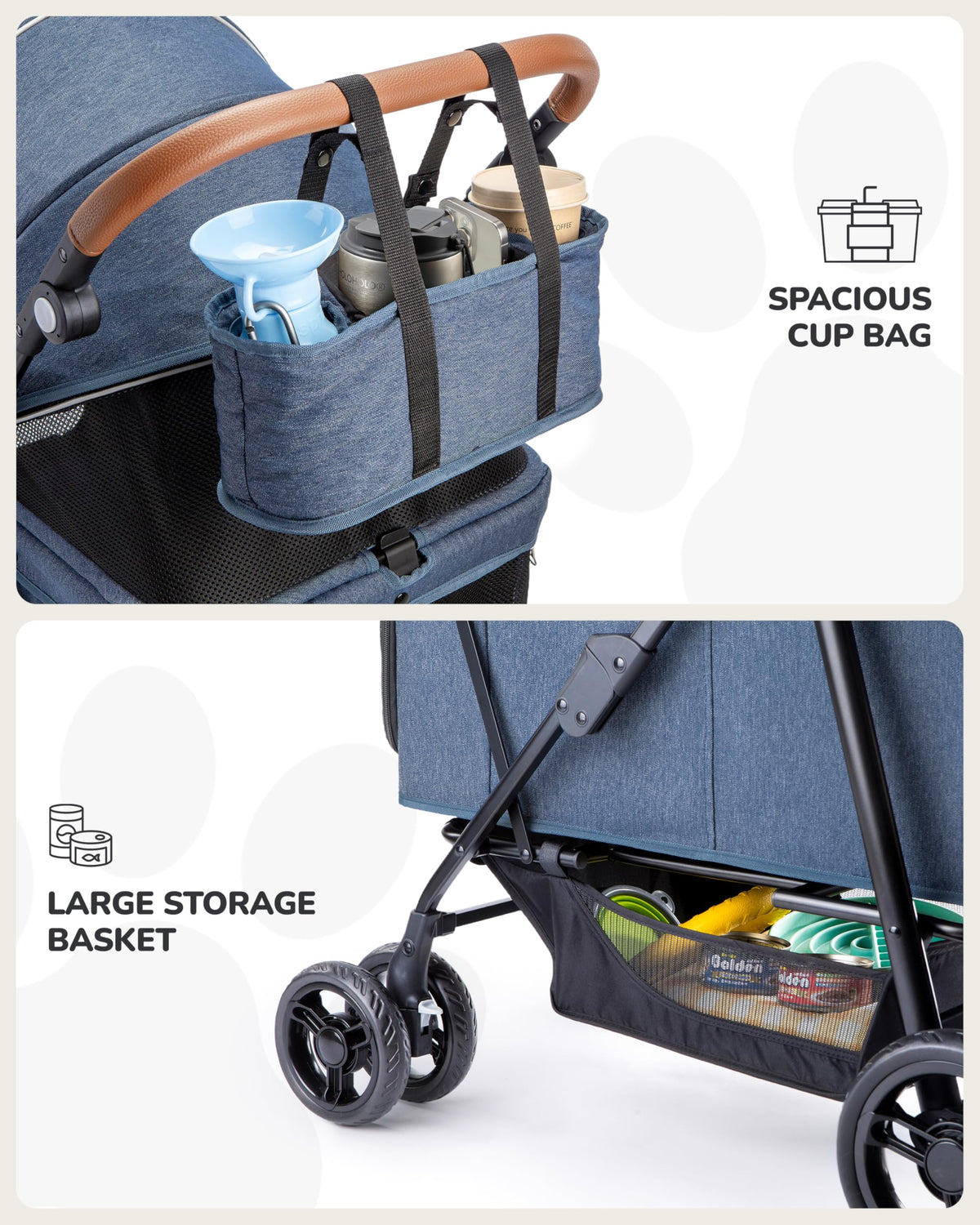 Large & Medium Dog Stroller U72125