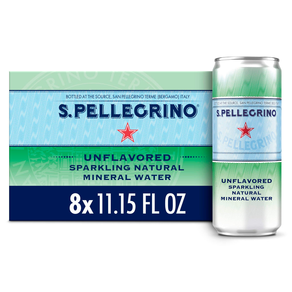 Sparkling Natural Mineral Water 11.15 Fl Oz 8-Pack K44987